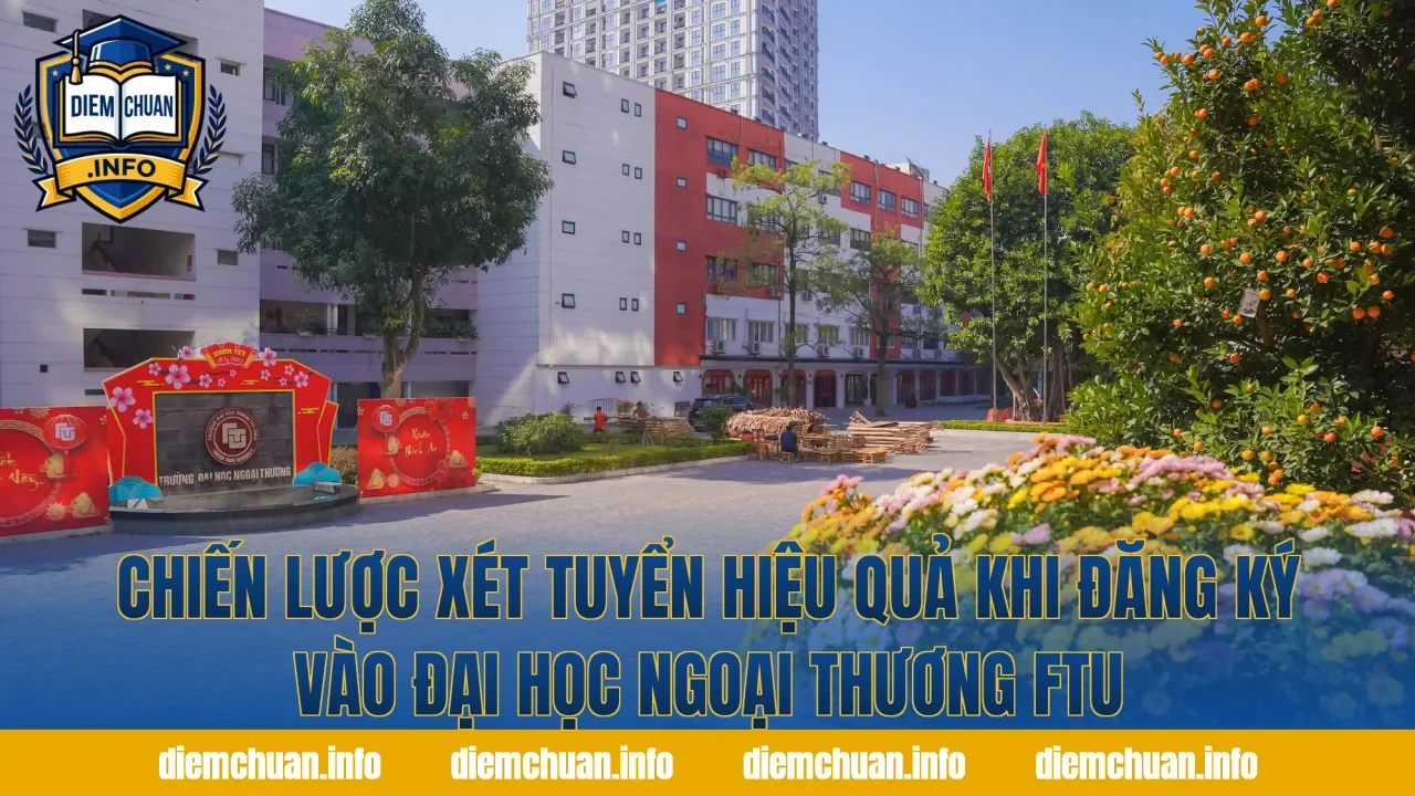 Chiến lược xét tuyển hiệu quả khi đăng ký vào Đại học Ngoại thương FTU