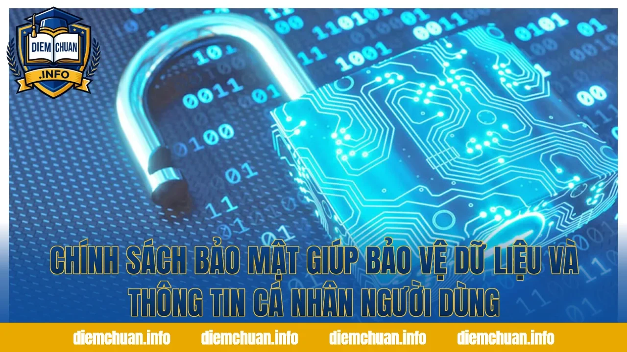 Chính sách bảo mật giúp bảo vệ dữ liệu và thông tin cá nhân người dùng