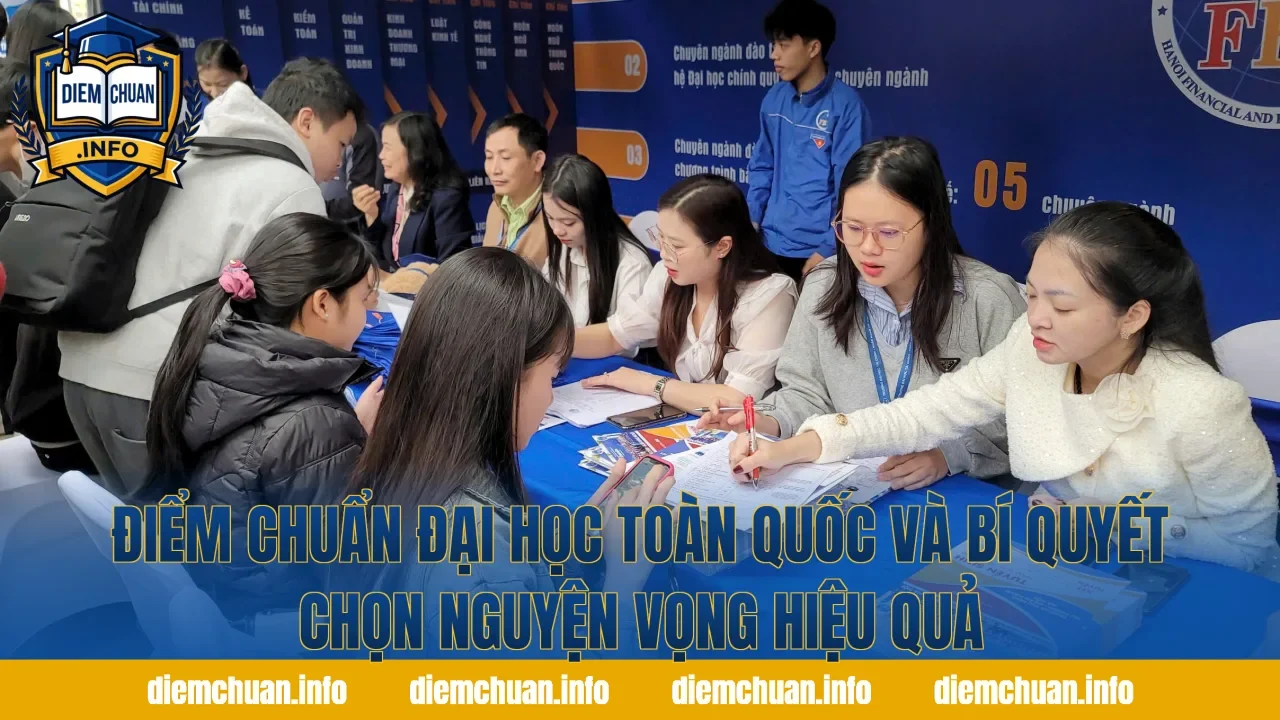 Điểm Chuẩn Đại Học Toàn Quốc Và Bí Quyết Chọn Nguyện Vọng Hiệu Quả