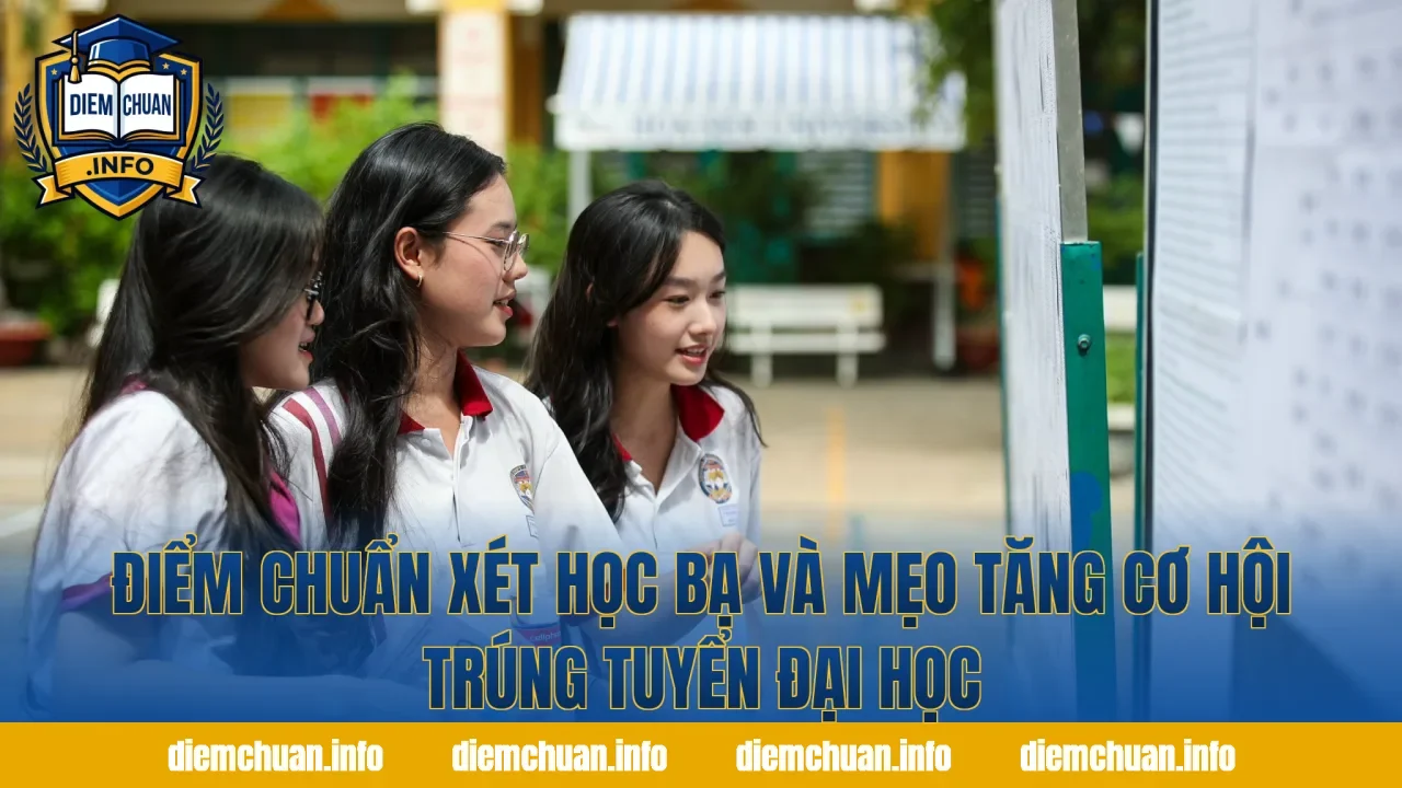Điểm Chuẩn Xét Học Bạ Và Mẹo Tăng Cơ Hội Trúng Tuyển Đại Học