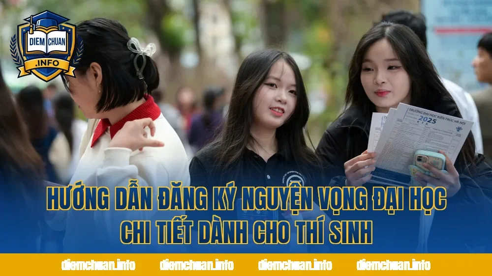 Hướng Dẫn Đăng Ký Nguyện Vọng Đại Học Chi Tiết Dành Cho Thí Sinh
