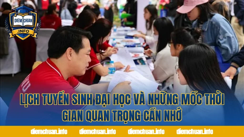Lịch Tuyển Sinh Đại Học Và Những Mốc Thời Gian Quan Trọng Cần Nhớ