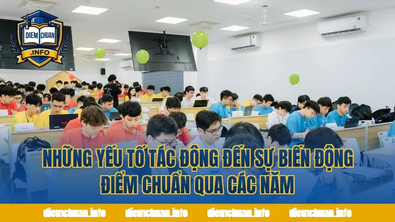 Những yếu tố tác động đến sự biến động điểm chuẩn qua các năm