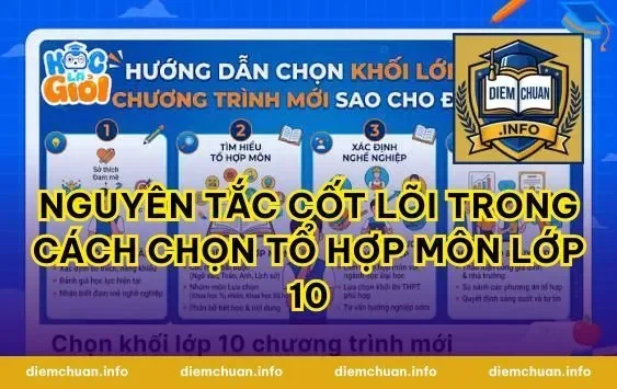 Nguyên tắc cốt lõi trong cách chọn tổ hợp môn lớp 10